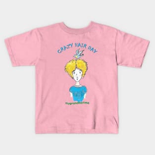 CRAZY HAIR DAY Kids T-Shirt